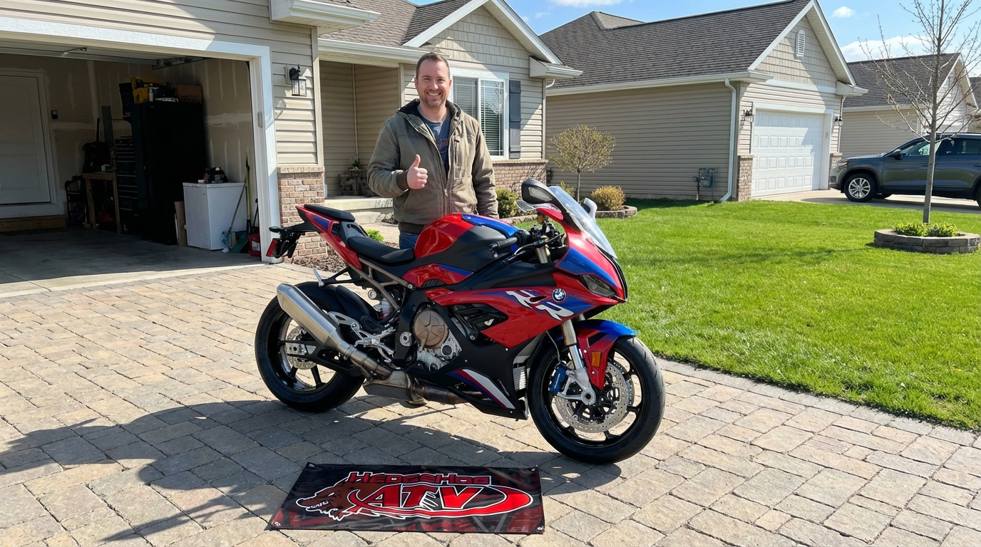 Customer testimonial photo